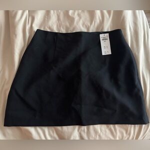 Abercrombie & Fitch Black Mini Skort